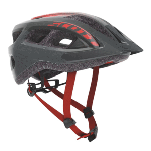 275211.. CASCO SCOTT SUPRA NEGRO/ROJO