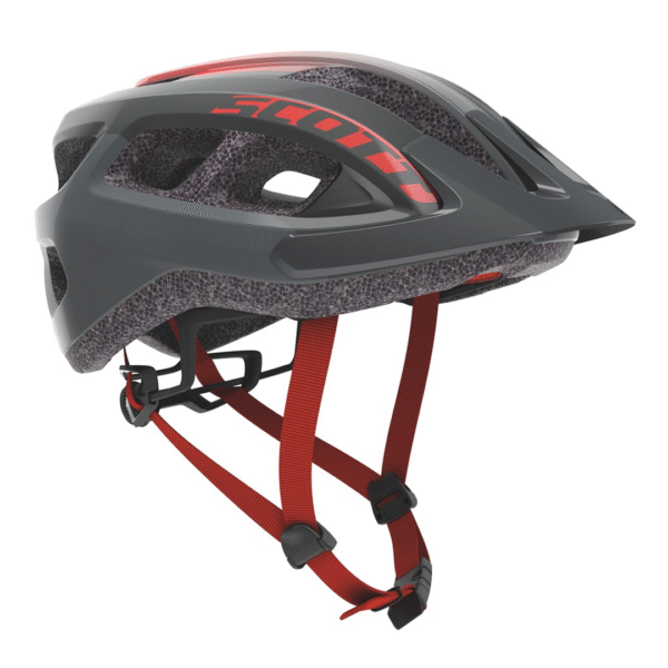 CASCO SCOTT SUPRA  NEGRO/ROJO