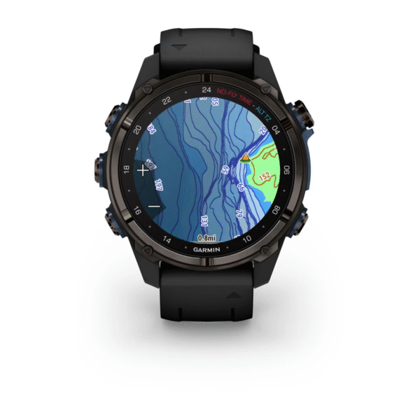 RELOJ GPS DESCENT MK3I, CARBON GRIS DLC GARMIN 43MM
