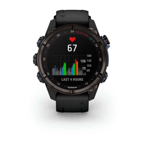 RELOJ GPS DESCENT MK3I, CARBON GRIS DLC GARMIN 43MM