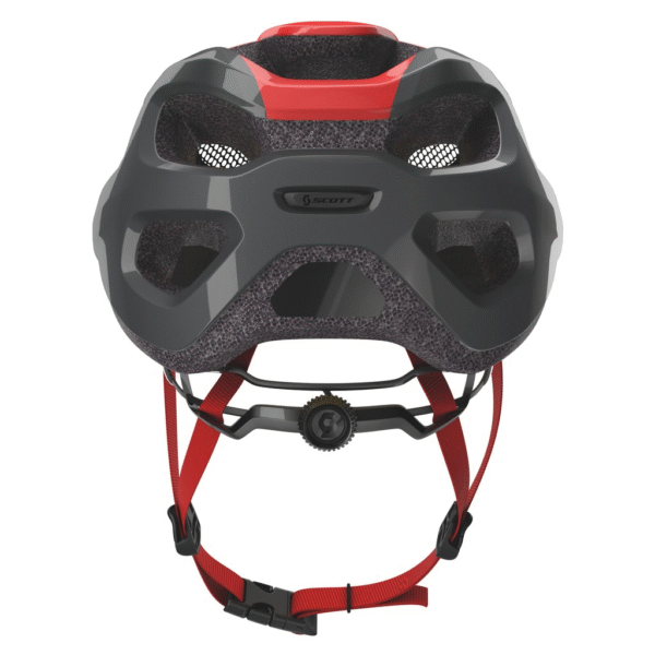 CASCO SCOTT SUPRA  NEGRO/ROJO