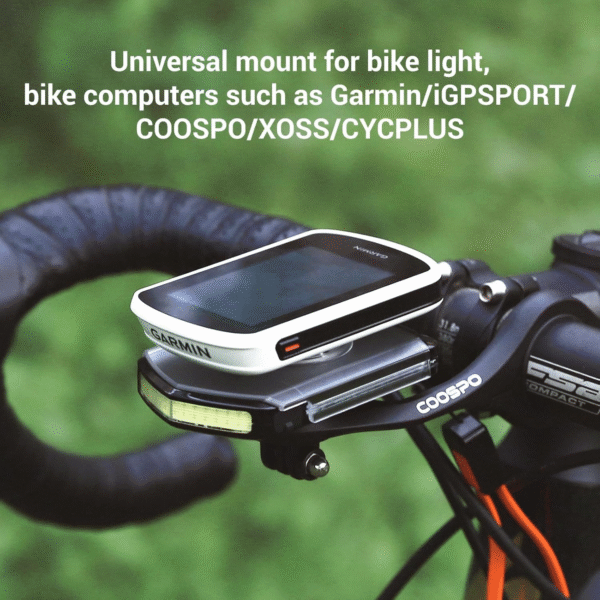 LUZ DELANTERA LED RECARGABLE USB C/MONTAJE CICLO COMPUTADOR BLC100 100 LUMENS COOSPO