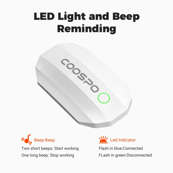 MONITOR DE FRECUENCIA CARDIACA COOSPO H808S