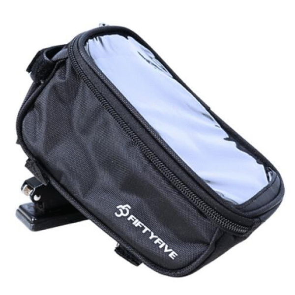 BOLSO BARRA DE ARRIBA PARA CELULAR FIFTY FIVE NEGRO