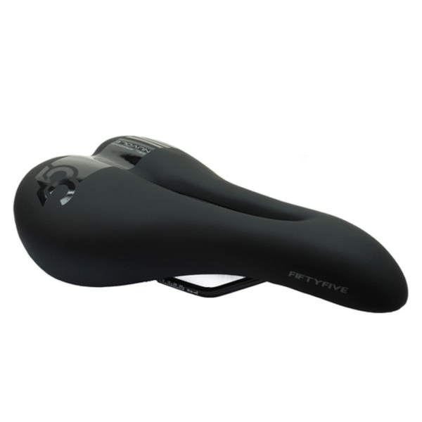 ASIENTO MTB FIFTYFIVE NUVOLE GEL 230B GRIS C/HUECO S/GAZA