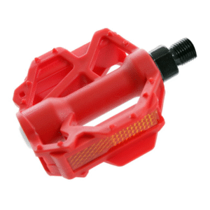 BR04212-002 PEDAL 12 1/2 FEIMIN FP-617 PLASTICO ROJO