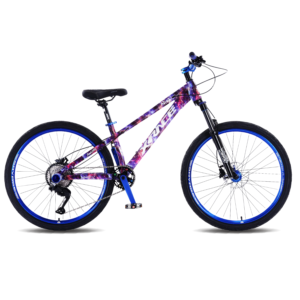 BICICLETA XRACE APEX STUNT SHIMANO 9V. H. SUSPENSIÓN 26" PURPLE