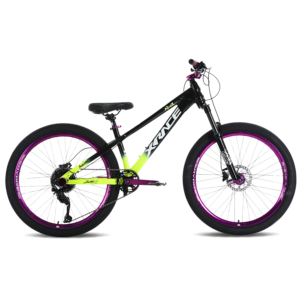 BICICLETA XRACE APEX STUNT SHIMANO 9V. H. SUSPENSIÓN 26" BLACK/YELLOW