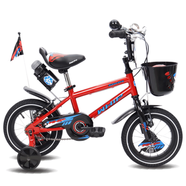 BS31200-045 BICICLETA 12 SUPER PRO INFANTIL WHIP NIÑO ROJA/AZUL