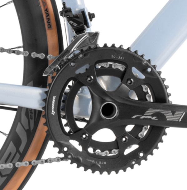 BICICLETA XDS AD350 LTWOO 11V. FRENOS DISCO AROS BRANTA 40MM NEGRA