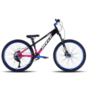 BICICLETA XRACE APEX STUNT SHIMANO 9V. H. SUSPENSIÓN 26"