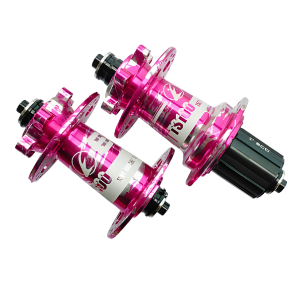 Bocina ECC TS-100 36H. QR 75T Ratchet Pink