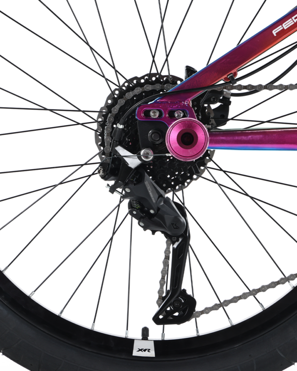 Bicicleta XRace Apex Stunt Shimano 9V Suspension 26″ Tornasol