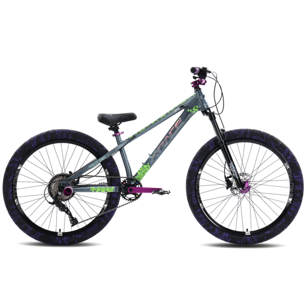 BS27926-033 Bicicleta XRace Apex Stunt Micronew 9V Suspension 26″ Gris