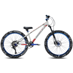 BS27926-035.... Bicicleta XRace Apex Stunt Micronew 9V Suspension 26″ Blanca