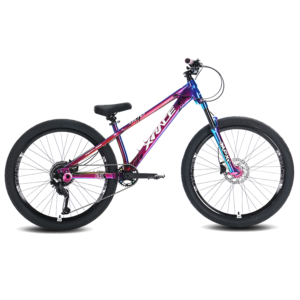 Bicicleta XRace Apex Stunt Shimano 9V Suspension 26″ Tornasol