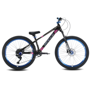 BS27926-038 Bicicleta XRace Apex Stunt Shimano 9V Suspension 26″ Negra