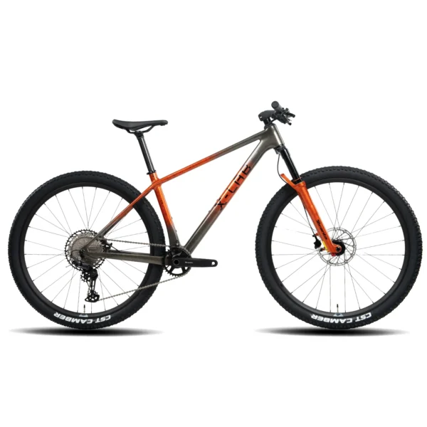 MT5-ORANGE.png Bicicleta MTB Xlab MT5 Carbon Shimano Deore 12V. H.Branta 29er Orange